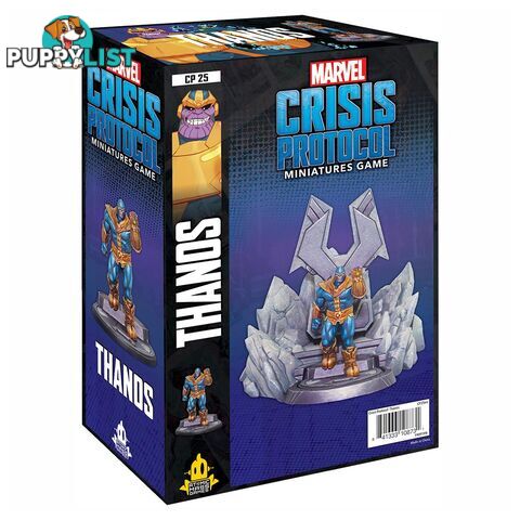 Marvel Crisis Protocol: Thanos Character Pack Miniatures Board Game - Atomic Mass Games - Tabletop Miniatures GTIN/EAN/UPC: 841333108731