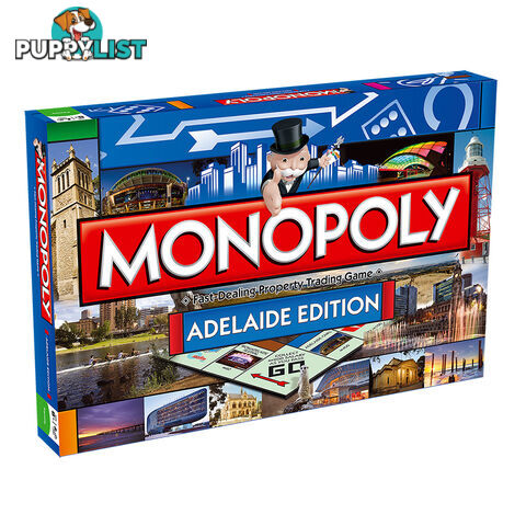 Monopoly: Adelaide Edition Board Game - Hasbro Gaming - Tabletop Board Game GTIN/EAN/UPC: 5053410000462