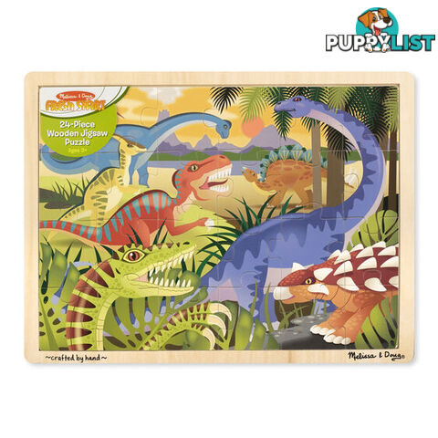 Melissa & Doug Dinosaurs 24 Piece Jigsaw Puzzle - Melissa & Doug - Tabletop Jigsaw Puzzle GTIN/EAN/UPC: 000772090667