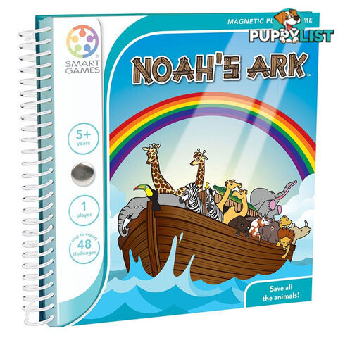 Smart Games Noah's Ark Magnetic Travel Puzzle Game - Smart Games - Toys Games & Puzzles GTIN/EAN/UPC: 5414301516026