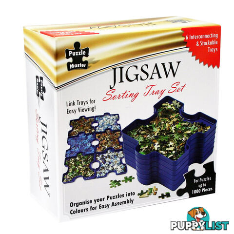 Puzzle Master Jigsaw Sorting Tray Set - Puzzle Master - Tabletop Accessory GTIN/EAN/UPC: 9350375005904