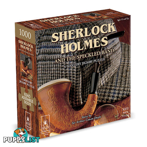 Sherlock Holmes And The Speckled Band Mystery 1000 Piece Jigsaw Puzzle - BePuzzled - Tabletop Jigsaw Puzzle GTIN/EAN/UPC: 023332331185