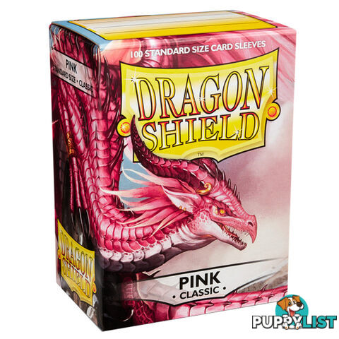 Dragon Shield Chandrexa Classic Pink Sleeves 100 Pack - Arcane Tinmen Aps - Tabletop Trading Cards Accessory GTIN/EAN/UPC: 5706569100124