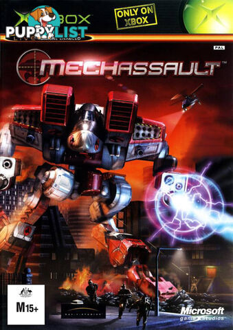 MechAssault [Pre-Owned] (Xbox (Original)) - Retro Xbox Software GTIN/EAN/UPC: 805529154971