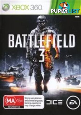 Battlefield 3 [Pre-Owned] (Xbox 360) - Electronic Arts - P/O Xbox 360 Software GTIN/EAN/UPC: 5030941102988