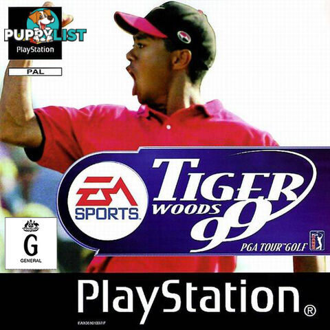 Tiger Woods PGA Tour 1999 [Pre-Owned] (PS1) - Retro PS1 Software