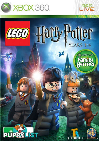 LEGO Harry Potter Years 1-4 [Pre-Owned] (Xbox 360) - P/O Xbox 360 Software GTIN/EAN/UPC: 9325336102350