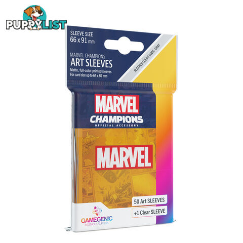 Gamegenic Marvel Champions Art Sleeves Orange Card Sleeves - Gamegenic - Tabletop Trading Cards GTIN/EAN/UPC: 4251715409787