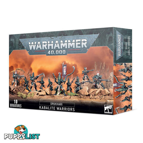 Warhammer 40,000 Drukhari Kabalite Warriors - Games Workshop - Tabletop Miniatures GTIN/EAN/UPC: 5011921155828