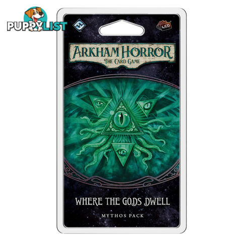 Arkham Horror: The Card Game Where The Gods Dwell Mythos Pack - Fantasy Flight Games - Tabletop Card Game GTIN/EAN/UPC: 841333110222