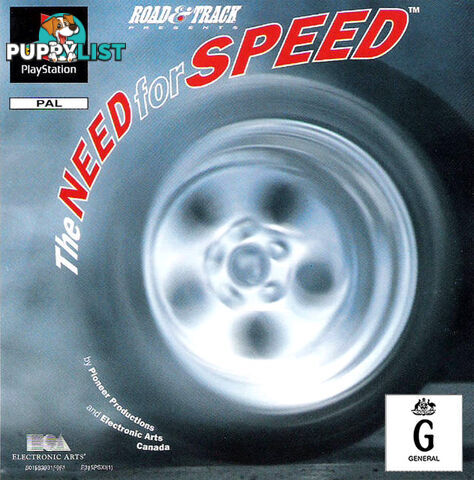 The Need For Speed [Pre-Owned] (PS1) - Retro PS1 Software