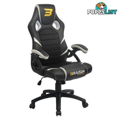 Brazen Puma PC Gaming Chair (White) - Brazen Gaming Chairs - Gaming Chair GTIN/EAN/UPC: 5060216442341