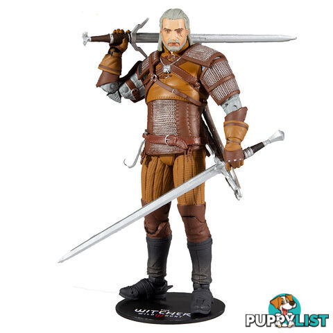 McFarlane Toys The Witcher Geralt of Rivia Gold Label 7" Action Figure - McFarlane Toys - Merch Collectible Figures GTIN/EAN/UPC: 787926134032