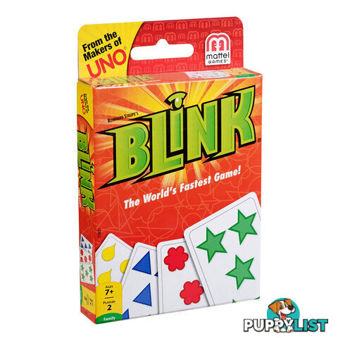 Blink Card Game - Mattel Games OUB92222 - Tabletop Card Game GTIN/EAN/UPC: 027084919530