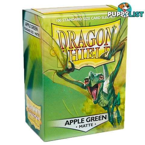 Dragon Shield Eliban Matte Apple Green Sleeves 100 Pack - Arcane Tinmen Aps - Tabletop Trading Cards Accessory GTIN/EAN/UPC: 5706569110185