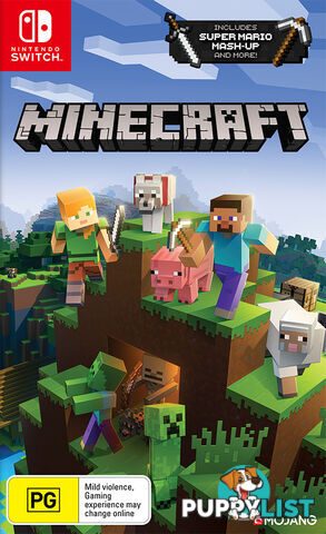 Minecraft Switch Edition (Switch) - Mojang NINSWIMINECRAFT - Switch Software GTIN/EAN/UPC: 9318113986519