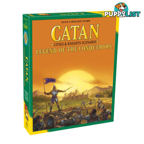 Catan: Legend of the Conquerers Expansion Board Game - Mayfair Games - Tabletop Board Game GTIN/EAN/UPC: 029877031757