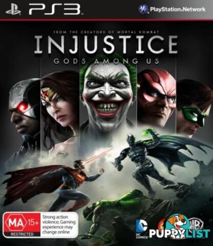 Injustice: Gods Among Us [Pre-Owned] (PS3) - Retro P/O PS3 Software GTIN/EAN/UPC: 9325336167144