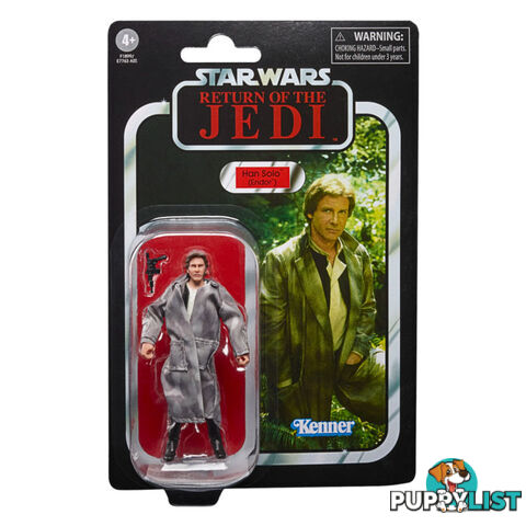 Star Wars The Vintage Collection Return of the Jedi Han Solo Endor Figure - Hasbro - Merch Collectible Figures GTIN/EAN/UPC: 5010993860708