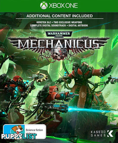 Warhammer 40,000 Mechanicus (Xbox One) - Kalypso Media - Xbox One Software GTIN/EAN/UPC: 4260458362372