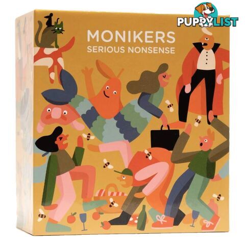 Monikers Serious Nonsense With Shut Up & Sit Down Expansion Card Game - VR Distribution - Tabletop Board Game GTIN/EAN/UPC: 869388000077