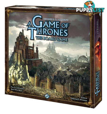 A Game of Thrones: The Board Game Second Edition - Fantasy Flight Games VA65 - Tabletop Board Game GTIN/EAN/UPC: 9781589947207