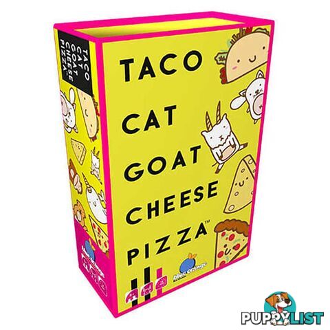 Taco Cat Goat Cheese Pizza Card Game - Dolphin Hat Games - Tabletop Board Game GTIN/EAN/UPC: 803979090191