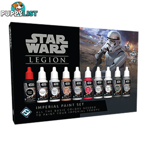 Star Wars: Legion Imperial Paint Set - Fantasy Flight Games - Tabletop Miniatures GTIN/EAN/UPC: 841333109066