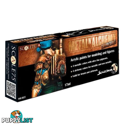 Scale 75 Scalecolor Metal n' Alchemy Copper Series Paint Set - Scale75 - Tabletop Miniatures GTIN/EAN/UPC: 8412548271545