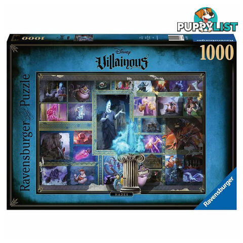 Ravensburger Disney Villainous Hades 1000 Piece Jigsaw Puzzle - Ravensburger - Tabletop Jigsaw Puzzle GTIN/EAN/UPC: 4005556165193