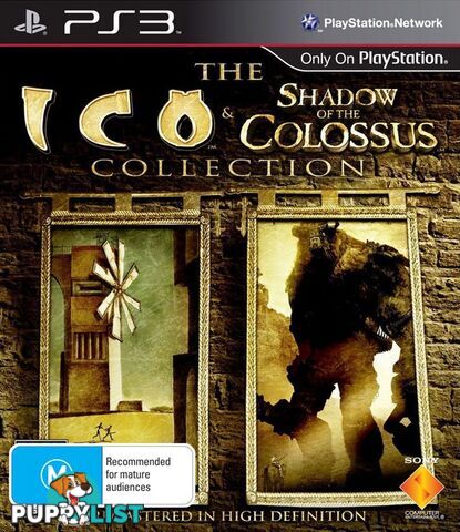 Ico & Shadow of the Colossus Collection [Pre-Owned] (PS3) - Sony Interactive Entertainment - Retro P/O PS3 Software GTIN/EAN/UPC: 711719135296