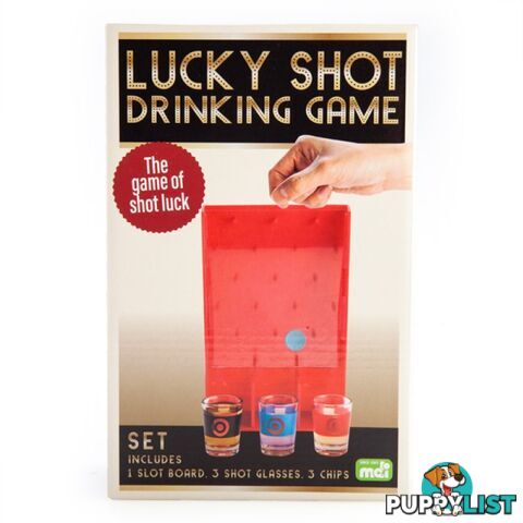 Lucky Shot Drinking Game - MDI Aus - Tabletop Board Game GTIN/EAN/UPC: 9318051131095