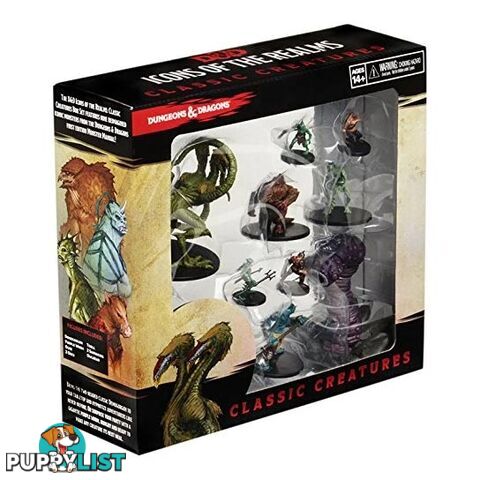 Dungeons & Dragons Icons of the Realms Classic Creatures Box Set - WizKids - Tabletop Role Playing Game GTIN/EAN/UPC: 634482729809