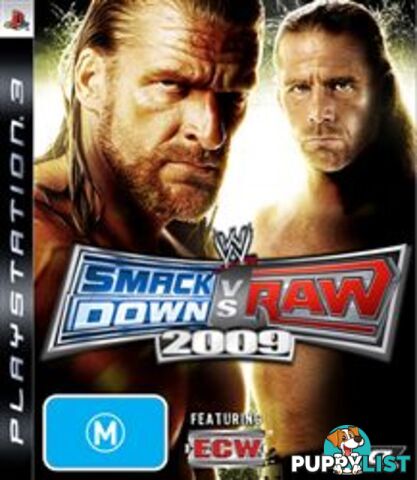 WWE Smackdown vs Raw 2009 [Pre-Owned] (PS3) - THQ - Retro P/O PS3 Software GTIN/EAN/UPC: 4005209109123