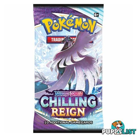 Pokemon TCG: Sword & Shield Chilling Reign Booster Pack - The Pokemon Company International - Tabletop Trading Cards GTIN/EAN/UPC: 820650808463