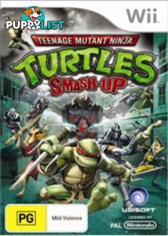 Teenage Mutant Ninja Turtles Smash-Up [Pre-Owned] (Wii) - Ubisoft - P/O Wii Software GTIN/EAN/UPC: 3307211683914