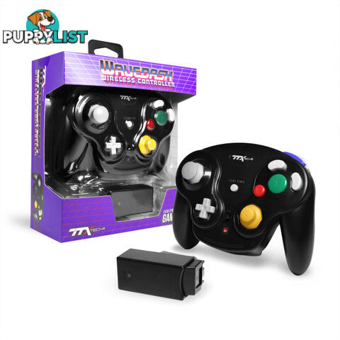 TTX Tech Wavedash Wireless Gamecube Controller (Black) - TTX Tech - Retro GameCube Accessory GTIN/EAN/UPC: 849172010543