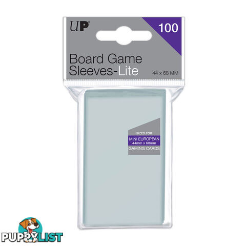 Ultra Pro Board Game Sleeves-Lite Mini European Sized 44mm x 68mm - Ultra Pro - Tabletop Trading Cards Accessory GTIN/EAN/UPC: 074427859411