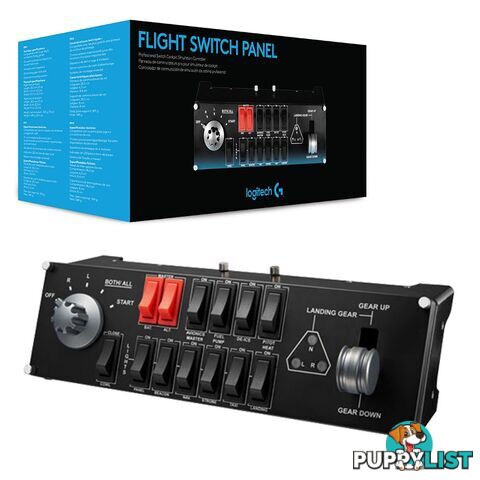 Logitech G Flight Switch Panel - Logitech PZ55 - Flight Simulation GTIN/EAN/UPC: 097855127952