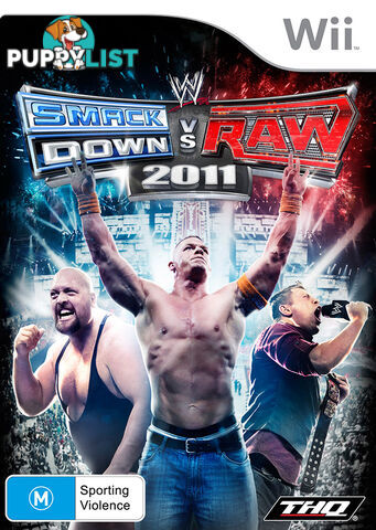 WWE Smackdown vs Raw 2011 [Pre-Owned] (Wii) - THQ - P/O Wii Software GTIN/EAN/UPC: 4005209137218