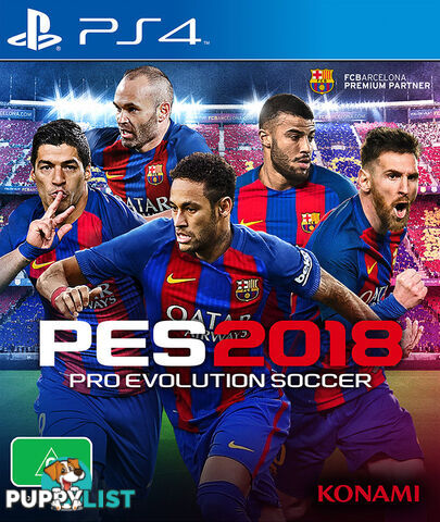 Pro Evolution Soccer 2018 [Pre-Owned] (PS4) - Konami - P/O PS4 Software GTIN/EAN/UPC: 4012927103203