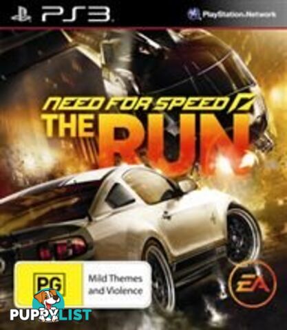 Need for Speed: The Run [Pre-Owned] (PS3) - Electronic Arts - Retro P/O PS3 Software GTIN/EAN/UPC: 5030941103657