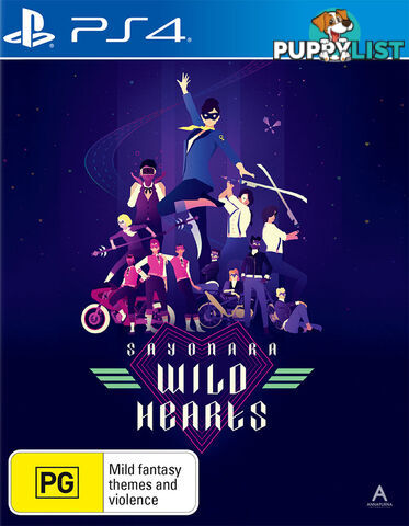 Sayonara Wild Hearts (PS4) - Annapurna Interactive - PS4 Software GTIN/EAN/UPC: 811949032768