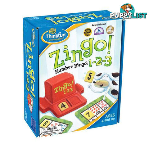 Thinkfun Zingo 1 2 3 Number Bingo Board Game - ThinkFun - Tabletop Card Game GTIN/EAN/UPC: 019275077037