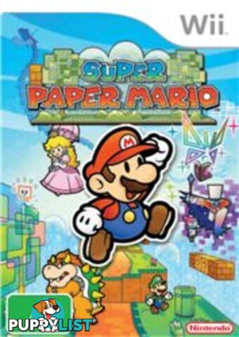 Super Paper Mario [Pre-Owned] (Wii) - Nintendo - P/O Wii Software GTIN/EAN/UPC: 045496900151