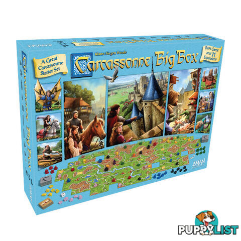 Carcassonne Big Box Board Game - Z-Man Games - Tabletop Board Game GTIN/EAN/UPC: 841333104344