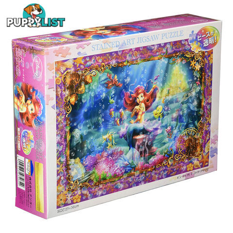 Tenyo Disney The Little Mermaid Ariel's Beautiful Mermaid 500 Piece Jigsaw Puzzle - Tenyo Co., Ltd - Tabletop Jigsaw Puzzle GTIN/EAN/UPC: 4905823934654