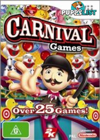 Carnival Games [Pre-Owned] (Wii) - 2K Play - P/O Wii Software GTIN/EAN/UPC: 5026555042123