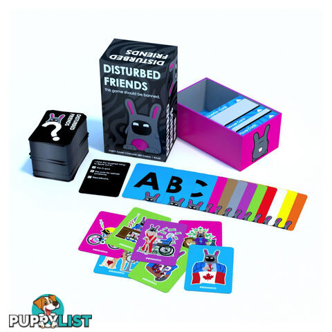 Disturbed Friends Card Game - Friendly Rabbit Inc - Tabletop Card Game GTIN/EAN/UPC: 013964794595