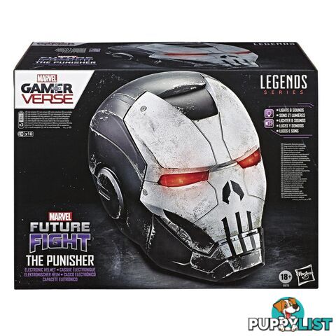 Marvel Legends Series The Punisher Premium Collector Gameverse Electronic Helmet - Hasbro - Merch Collectible Figures GTIN/EAN/UPC: 5010993648535